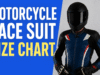 RACING SUIT SIZE CHART