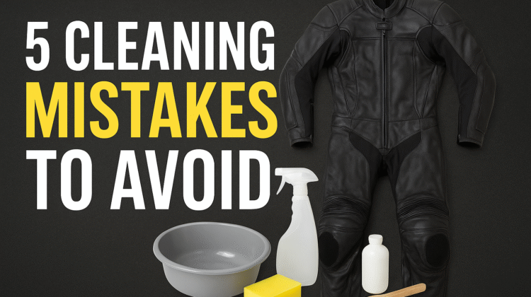 motorcycle suit cleaning mistakes
