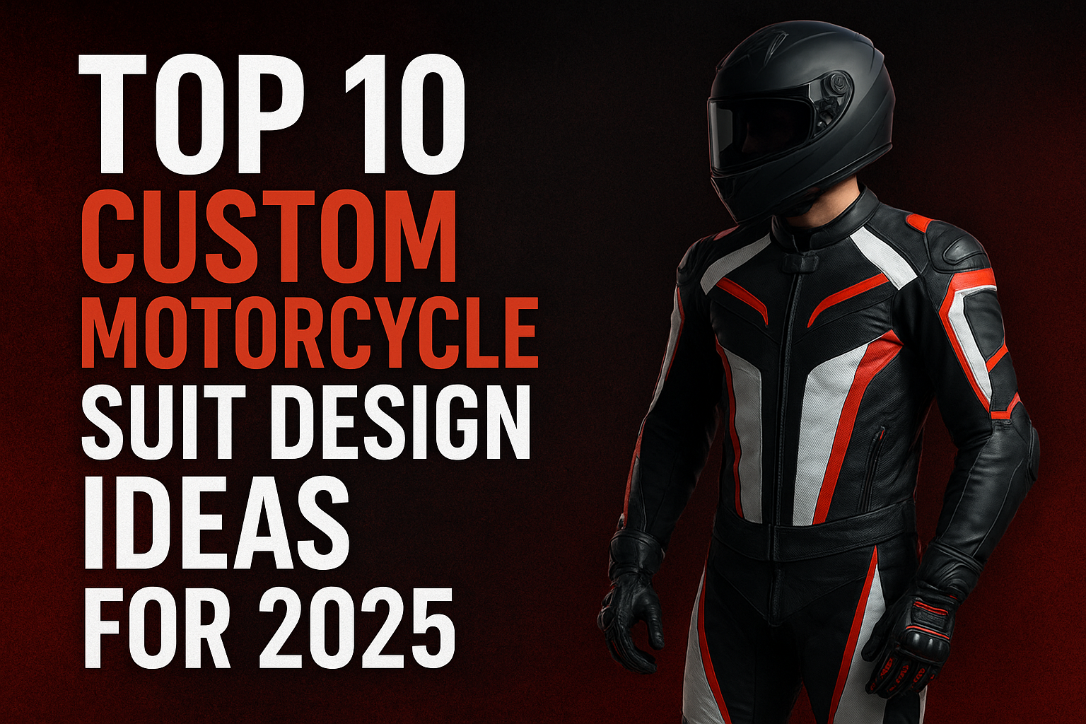 custom motorcycle suit design ideas