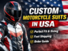 custom motorcycle suits in USA