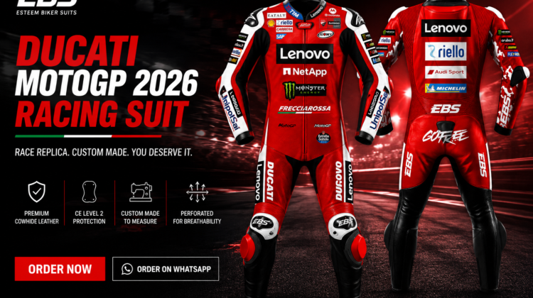 Francesco Bagnaia Suit Ducati MotoGP 2026